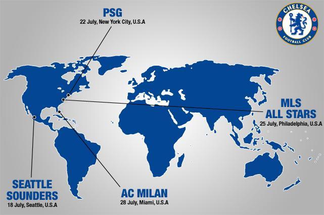 Chelsea Map